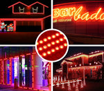 Professional-Grade DC12V 2835 LED Modules (20 Pcs) - IP67 Waterproof in Multiple Colors