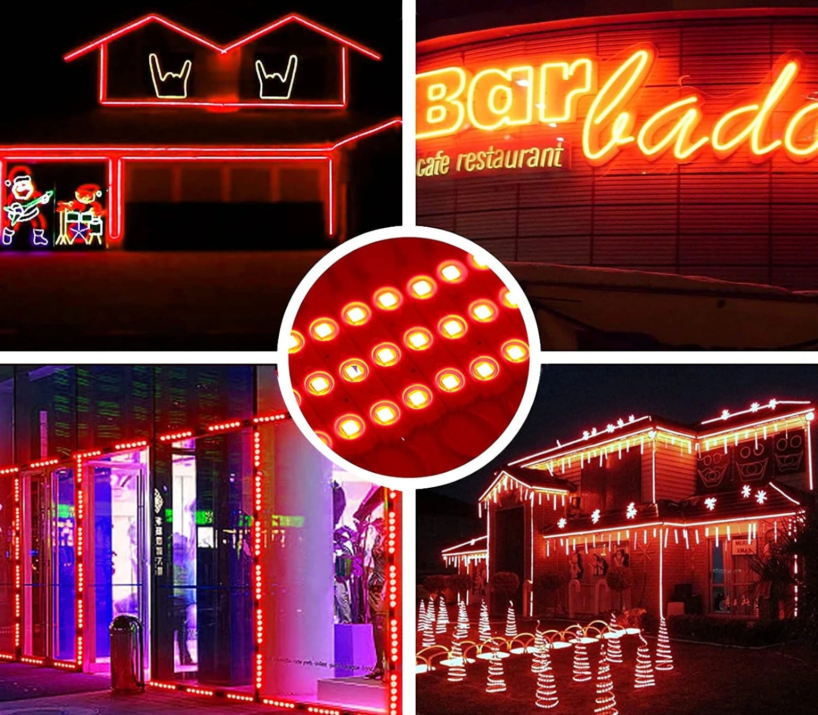 Professional-Grade DC12V 2835 LED Modules (20 Pcs) - IP67 Waterproof in Multiple Colors