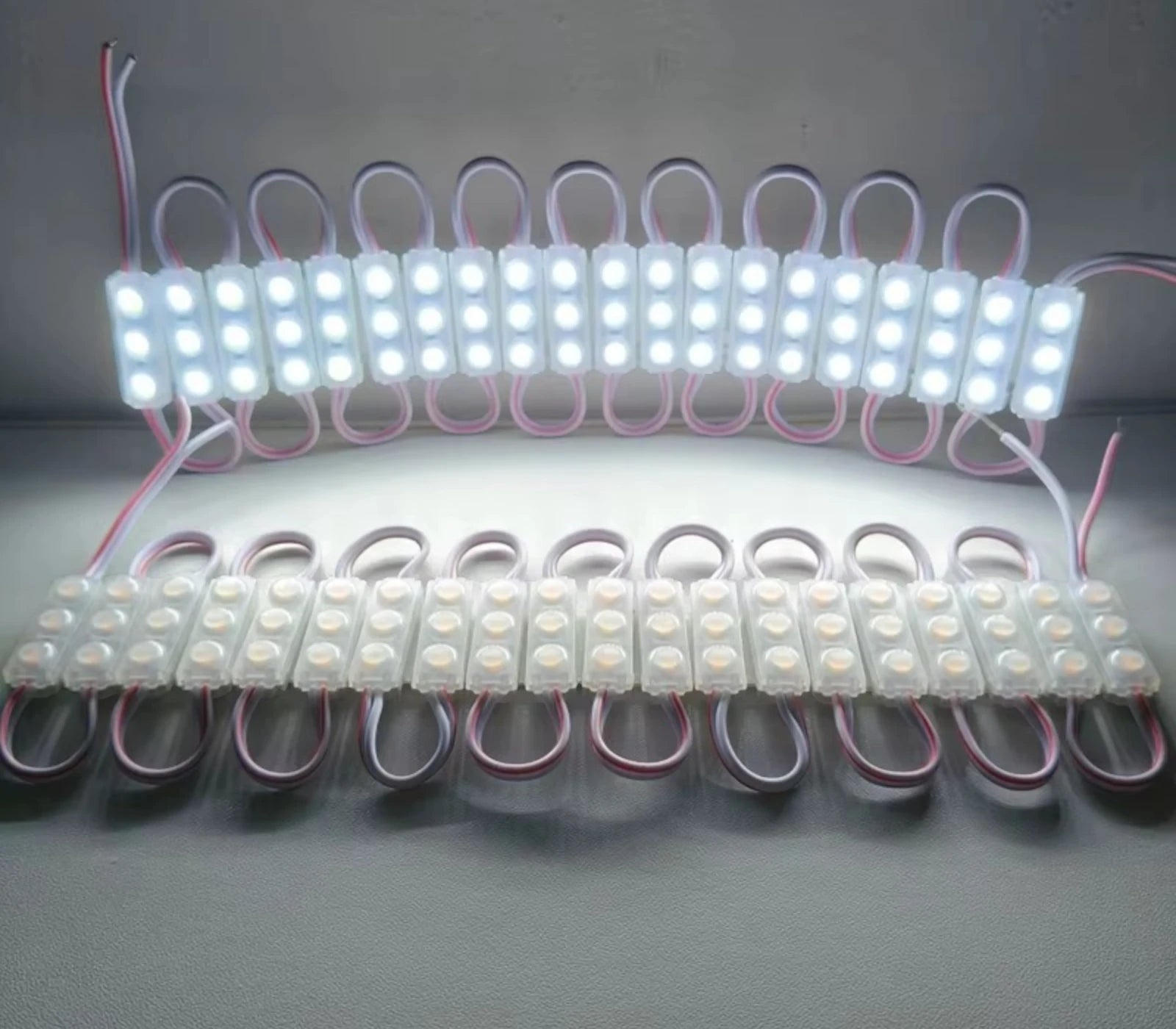 Professional-Grade DC12V 2835 LED Modules (20 Pcs) - IP67 Waterproof in Multiple Colors