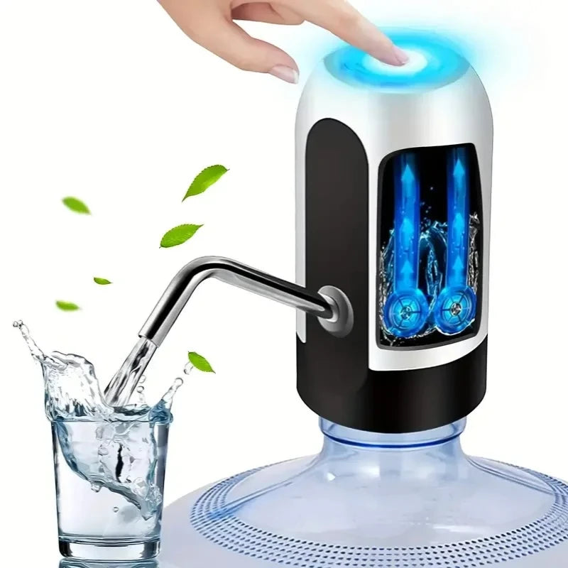 Quickly dispense water from 5–20L Jugs with this USB Rechargeable Electric Pump
