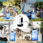 Quickly dispense water from 5–20L Jugs with this USB Rechargeable Electric Pump