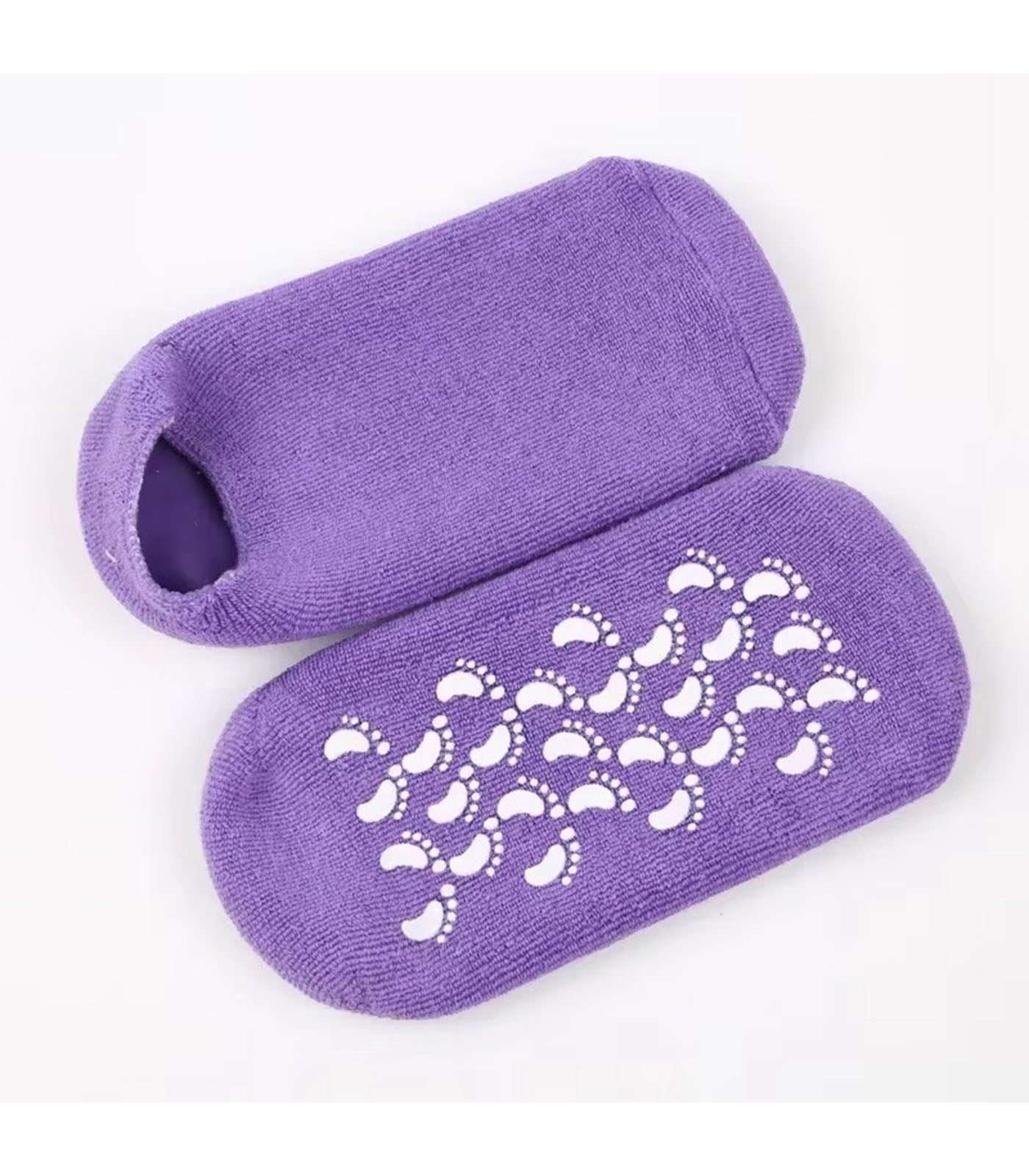Reusable Spa Gel Socks – Moisturizing & Exfoliating Silicone Foot Care Socks for Soft, Smooth & Beautiful Feet