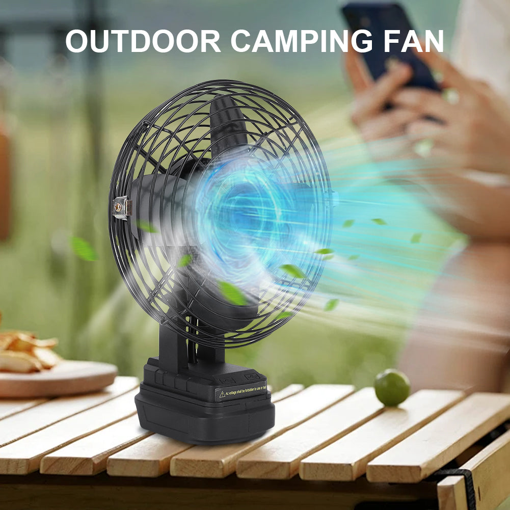 Rechargeable Lithium Electric Fan – Portable High-Speed Cooling Fan