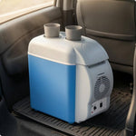 Portable Mini Car Refrigerator 7.5L | 12V Electric Cooler & Warmer for Car, Home & Travel