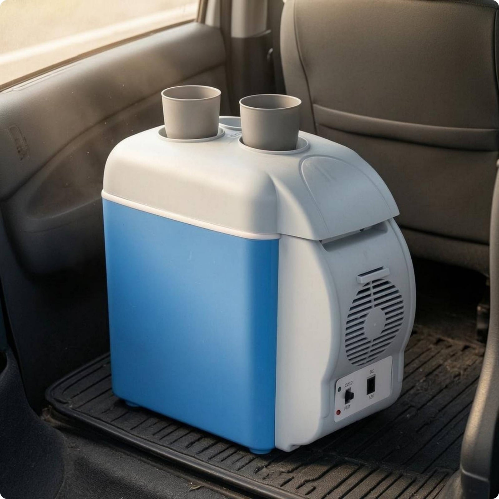Portable Mini Car Refrigerator 7.5L | 12V Electric Cooler & Warmer for Car, Home & Travel