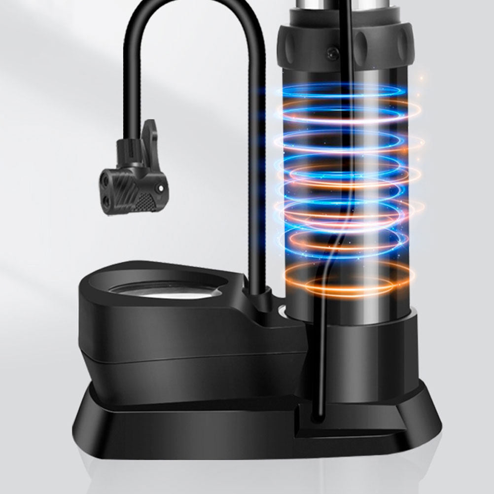 Portable High-Pressure Manual Air Pump — Universal Tire Inflator for Cars, Bikes, Motorcycles, Electric Bicycles & Sports Balls | Emergency Outdoor Use