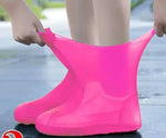 Reusable Waterproof Silicone Shoe Covers – High Elastic Non-Slip Rain Shoe Protectors for Men & Women (1 Pair)