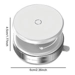 360° Magnetic Vacuum Suction Phone Holder – Universal Car Dashboard & Multi-Surface Phone Mount