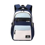 Large Capacity School Backpack – Ergonomic Spine Support Laptop Backpack for Boys & Students