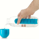 BPA-Free Water Bottle with 7-Day Pill Organizer | Leakproof 20oz Travel Vitamin & Medicine Bottle