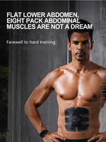 EMS Abdominal Muscle Trainer – Wireless Electric ABS Stimulator Fitness Training Device