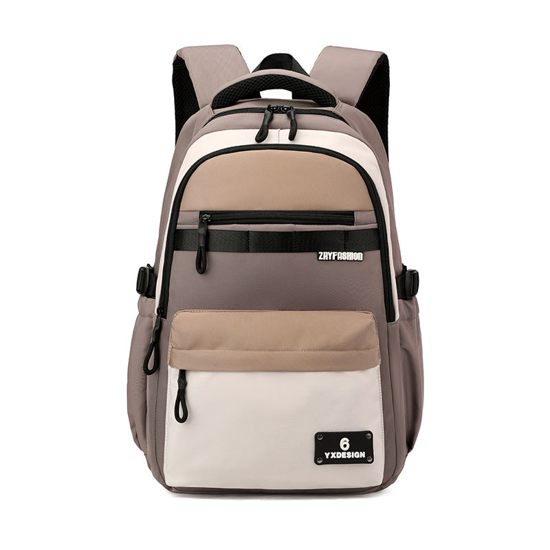 Large Capacity School Backpack – Ergonomic Spine Support Laptop Backpack for Boys & Students