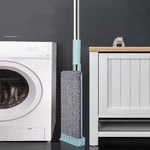 Flat Floor Squeeze Mop – Hands-Free Self-Wringing Wet & Dry Microfiber Cleaning Mop