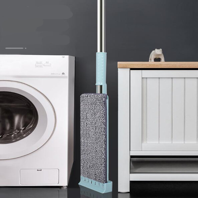 Flat Floor Squeeze Mop – Hands-Free Self-Wringing Wet & Dry Microfiber Cleaning Mop