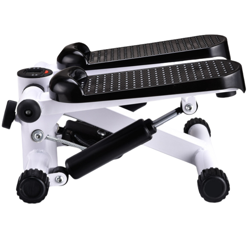 Silent Twist Stepper with Resistance Rope – Mini Elliptical Home Cardio Machine