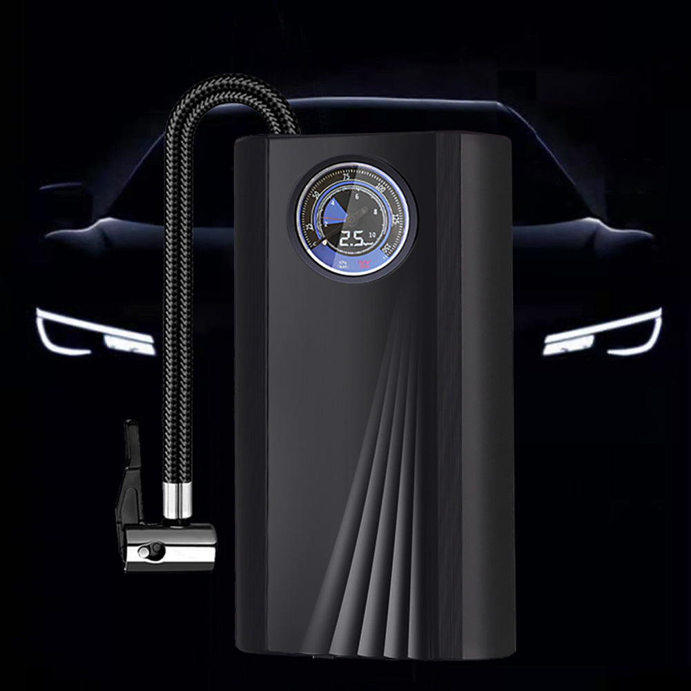 12V Portable Car Tire Inflator – High Precision Digital Air Compressor with Pressure Gauge