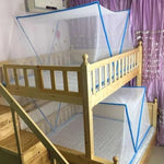 Foldable Pop-Up Mosquito Net Tent for Bed – Portable Zippered Insect Protection