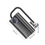 12V Portable Car Tire Inflator – High Precision Digital Air Compressor with Pressure Gauge