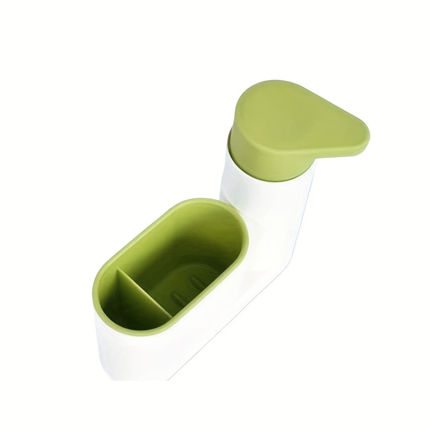 2-in-1 Soap Dispenser with Sink Organizer | Kitchen & Bathroom Detergent Dispenser Caddy
