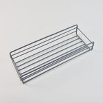 No-Drill Wall Mounted Storage Rack | Metal Bathroom & Kitchen Organizer Shelf