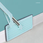 Flat Floor Squeeze Mop – Hands-Free Self-Wringing Wet & Dry Microfiber Cleaning Mop