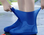 Reusable Waterproof Silicone Shoe Covers – High Elastic Non-Slip Rain Shoe Protectors for Men & Women (1 Pair)
