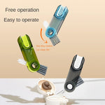 3-in-1 Bottle Gap Cleaner Brush | Multifunctional Cup & Water Bottle Cleaning Brush with Silicone U-Shaped Cleaner
