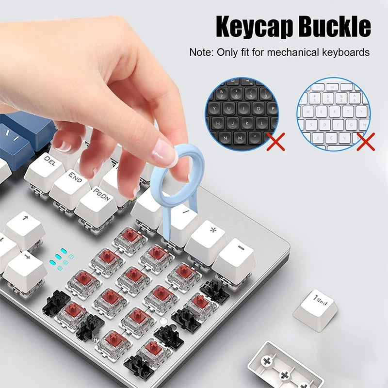 7-in-1 Keyboard Cleaning Kit | Multi-Function Electronics Cleaning Brush & Earbud Cleaning Pen