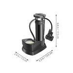 Portable High-Pressure Manual Air Pump — Universal Tire Inflator for Cars, Bikes, Motorcycles, Electric Bicycles & Sports Balls | Emergency Outdoor Use