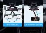 360° Retractable Car Rearview Mirror Phone Holder – Universal Adjustable Mobile Phone & GPS Mount