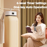 Portable Clothes Dryer with Drying Bag & Remote Control – Foldable Electric Garment Dryer