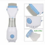 V-COMB Electric Lice & Nit Remover – Electronic Lice Comb with Suction & Capture Filters