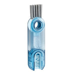 3-in-1 Bottle Gap Cleaner Brush | Multifunctional Cup & Water Bottle Cleaning Brush with Silicone U-Shaped Cleaner