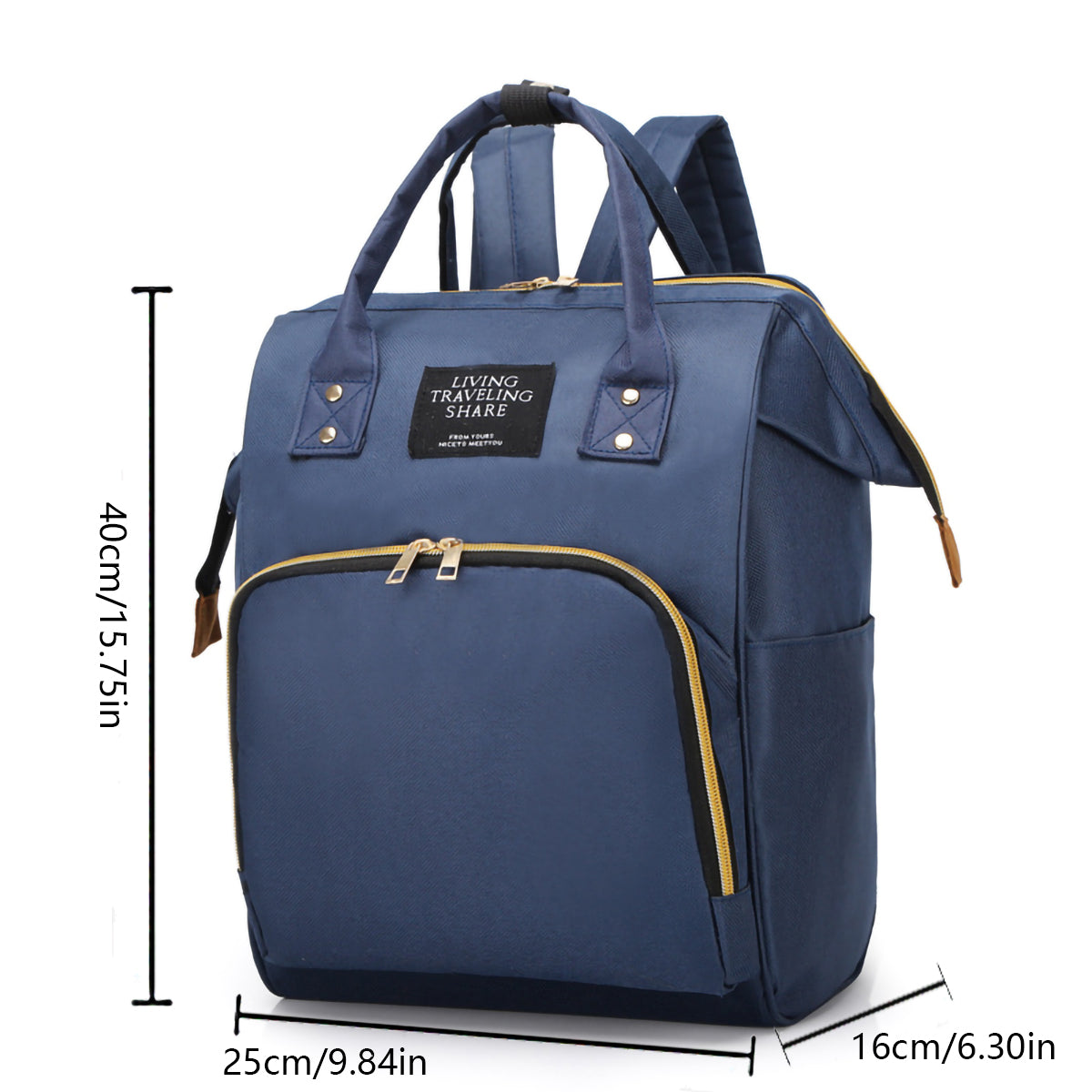 Large Capacity Waterproof Baby Diaper Bag Backpack | Multi-Function Maternity Travel Bag