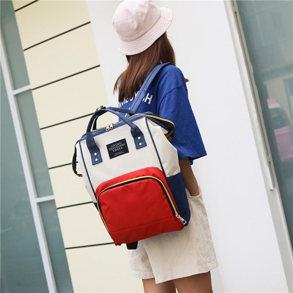 Large Capacity Waterproof Baby Diaper Bag Backpack | Multi-Function Maternity Travel Bag