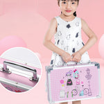 168-Piece Deluxe Kids Art Set with Aluminum Carry Case – Drawing, Coloring & Painting Kit