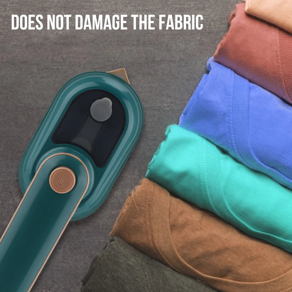 Portable Electric Steam Iron – Handheld Wet & Dry Clothes Pressing Iron with Steam Spray