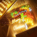 LED Light-Up Acrylic Message Board with USB Stand – Erasable Glow Drawing & Memo Board