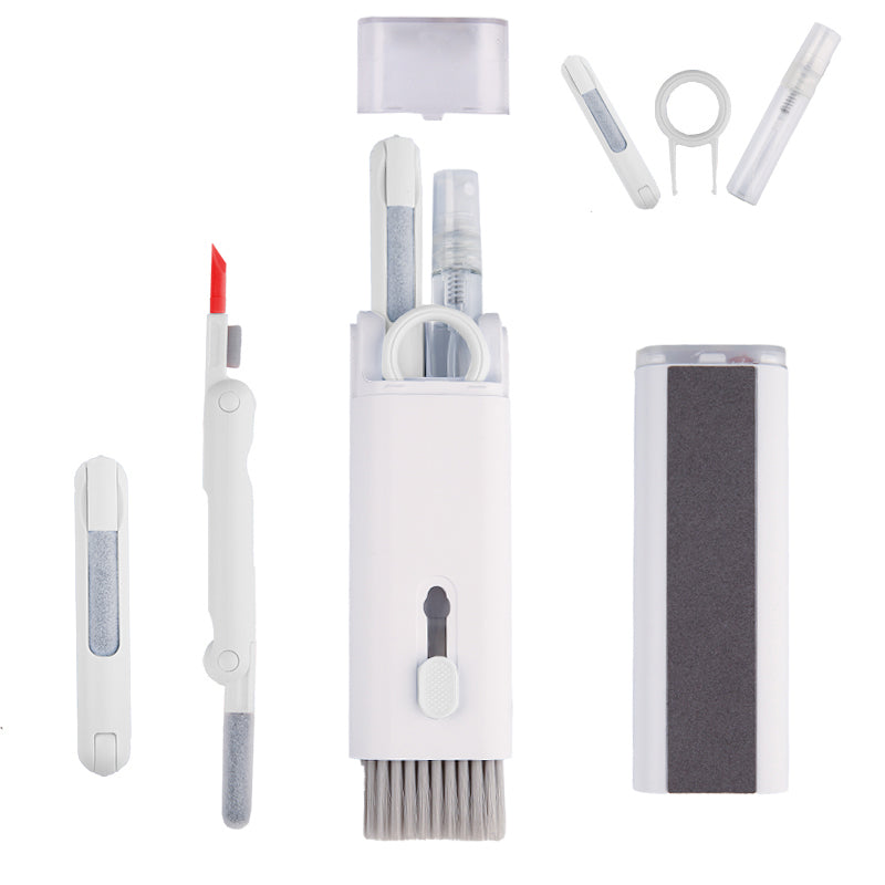 7-in-1 Keyboard Cleaning Kit | Multi-Function Electronics Cleaning Brush & Earbud Cleaning Pen