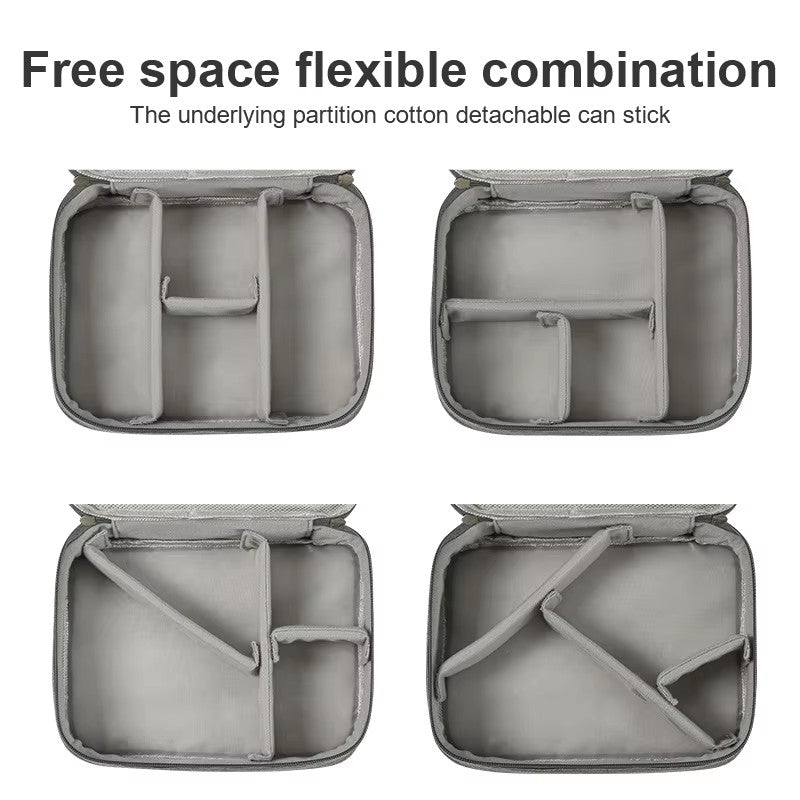 Waterproof Travel Electronic Organizer Bag – Portable Cable, Charger, USB & Gadget Storage Case