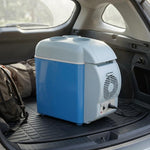 Portable Mini Car Refrigerator 7.5L | 12V Electric Cooler & Warmer for Car, Home & Travel