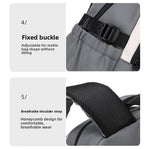 Large Capacity School Backpack – Ergonomic Spine Support Laptop Backpack for Boys & Students