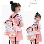Kids Cartoon Swimming Bag | Waterproof Drawstring Beach & Pool Backpack with Wet/Dry Compartment