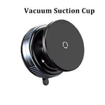 360° Magnetic Vacuum Suction Phone Holder – Universal Car Dashboard & Multi-Surface Phone Mount