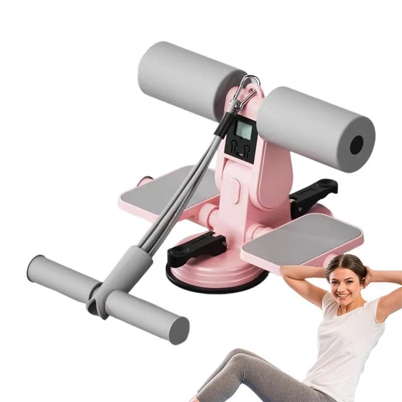 Adjustable Sit-Up Assistant Bar – Portable Suction Cup Fitness Equipment for Home Abdominal Workouts