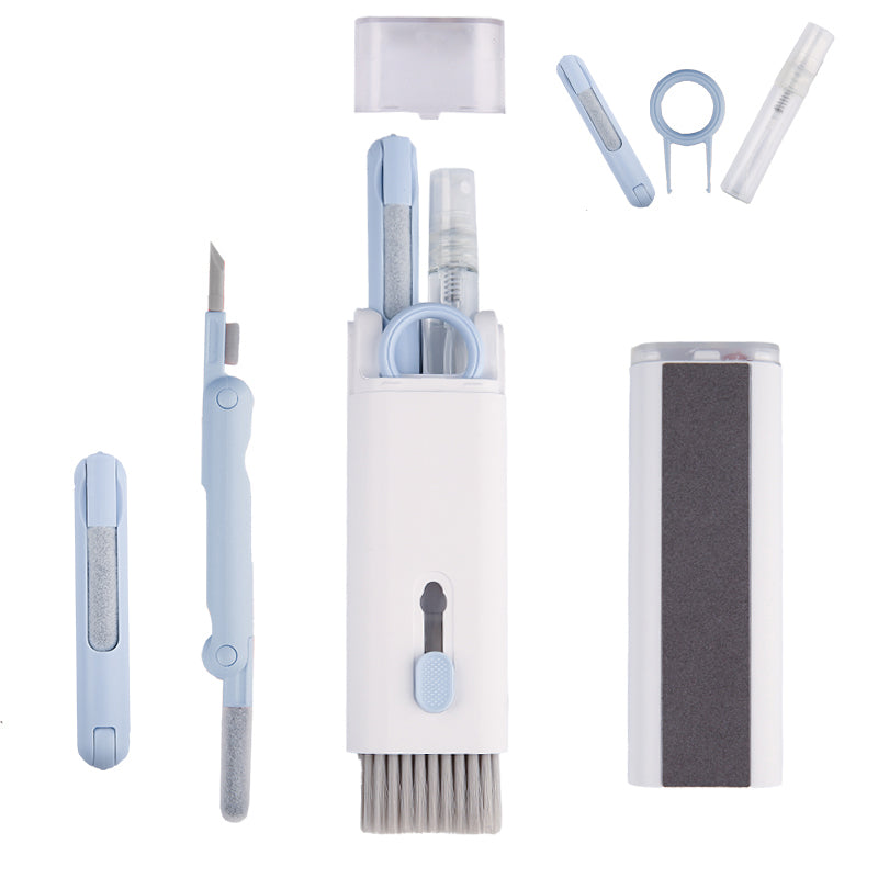 7-in-1 Keyboard Cleaning Kit | Multi-Function Electronics Cleaning Brush & Earbud Cleaning Pen