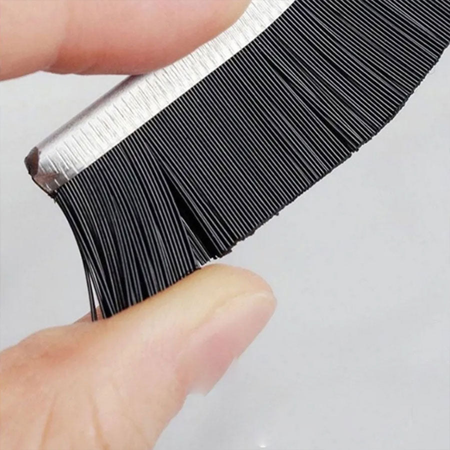 2-Piece Long Gap Cleaning Brush Set | Multi-Purpose Window Track, Keyboard & Corner Cleaning Brush