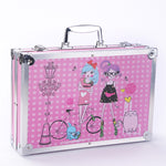 168-Piece Deluxe Kids Art Set with Aluminum Carry Case – Drawing, Coloring & Painting Kit