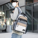 Large Capacity School Backpack – Ergonomic Spine Support Laptop Backpack for Boys & Students