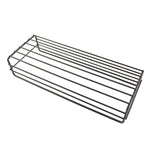 No-Drill Wall Mounted Storage Rack | Metal Bathroom & Kitchen Organizer Shelf
